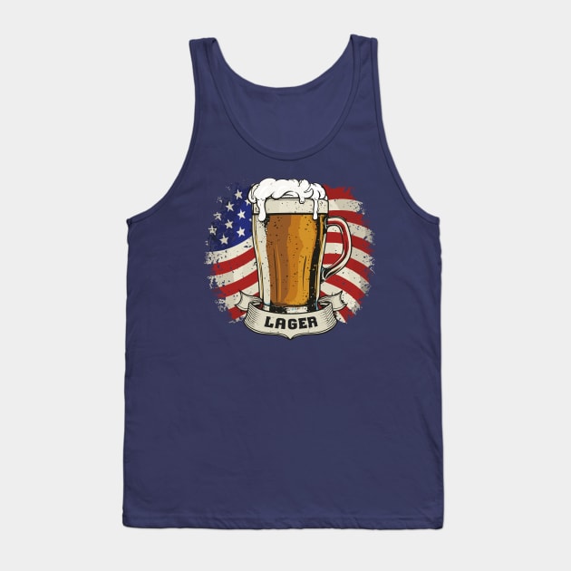 National Lager Day – December Tank Top by irfankokabi